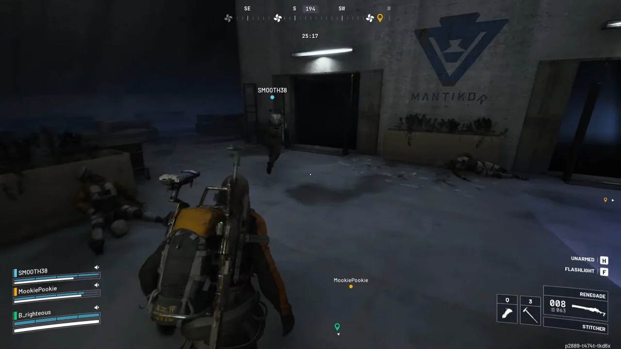 ARC Raiders Blue Gate MANTIKOR door on the Confiscation Room route