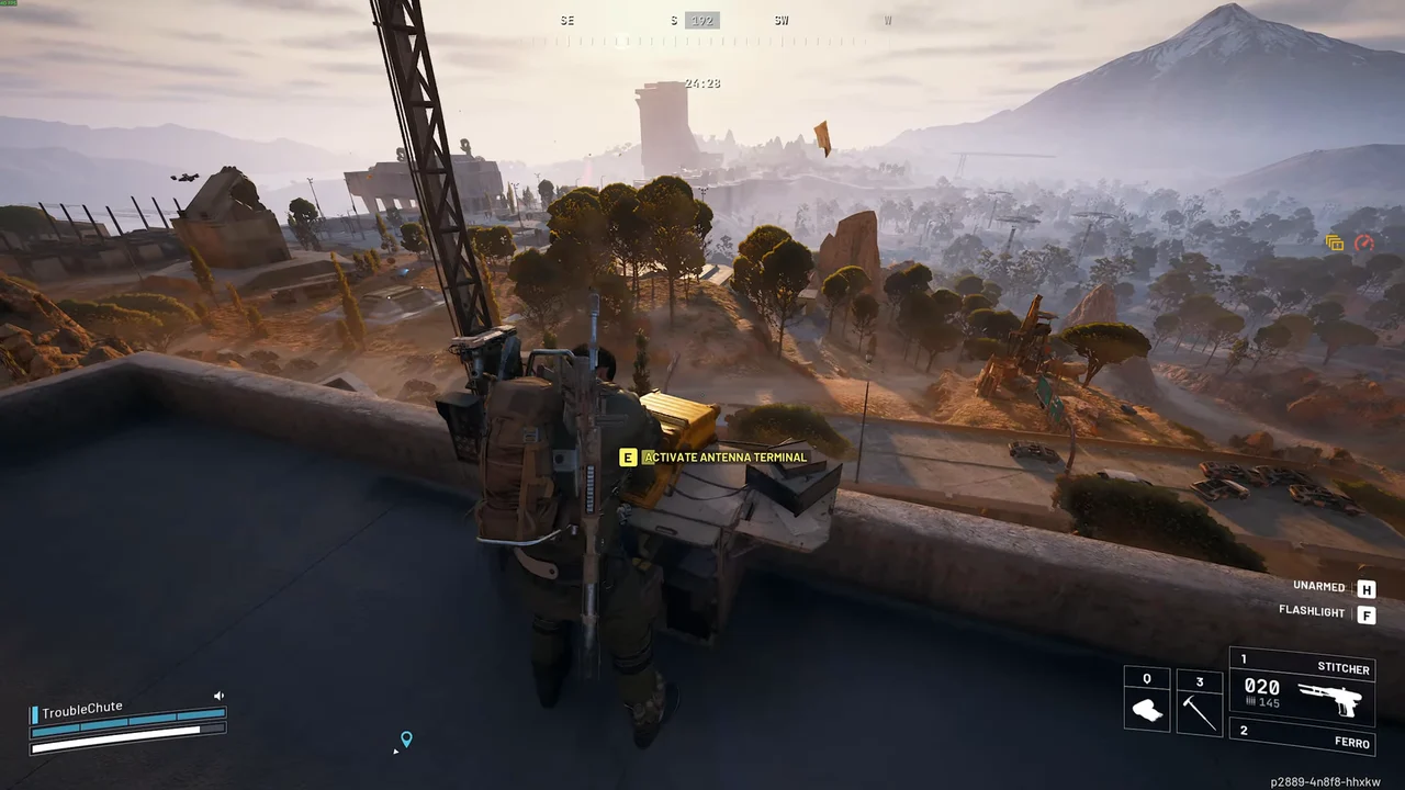 ARC Raiders Dam Battlegrounds Pattern House rooftop antenna