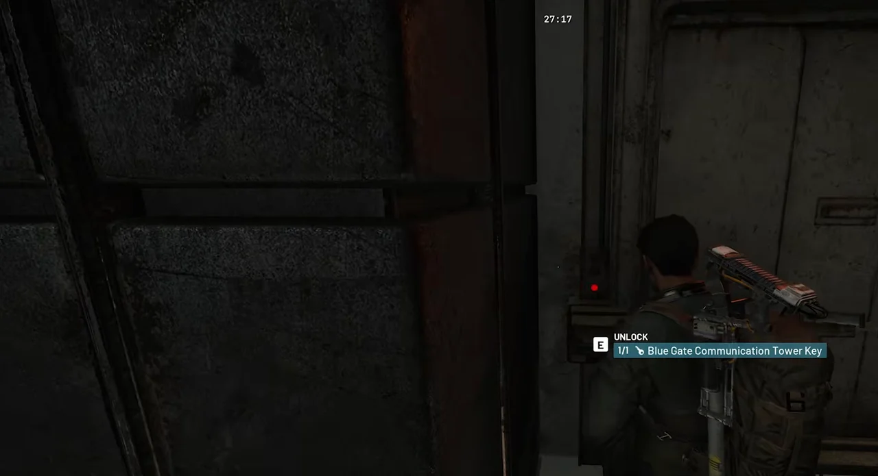 ARC Raiders The Blue Gate Communication Tower key prompt for the keys index