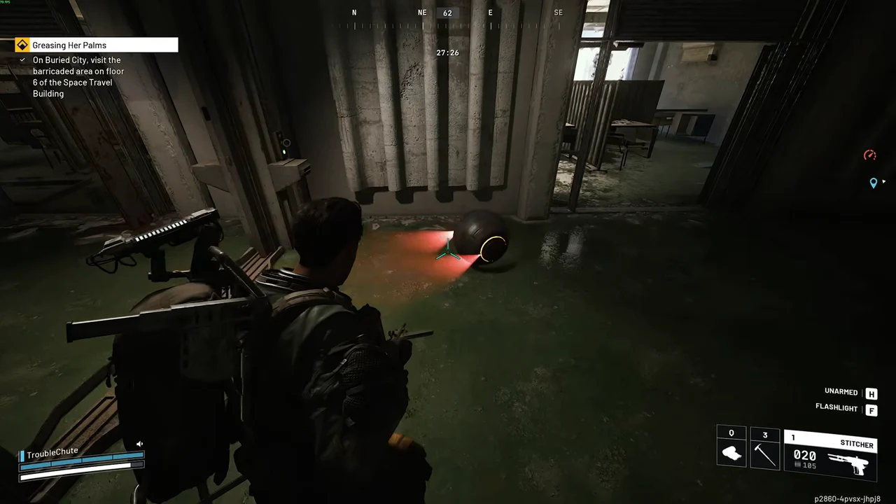 ARC Raiders Buried City Greasing Her Palms floor 6 objective completion