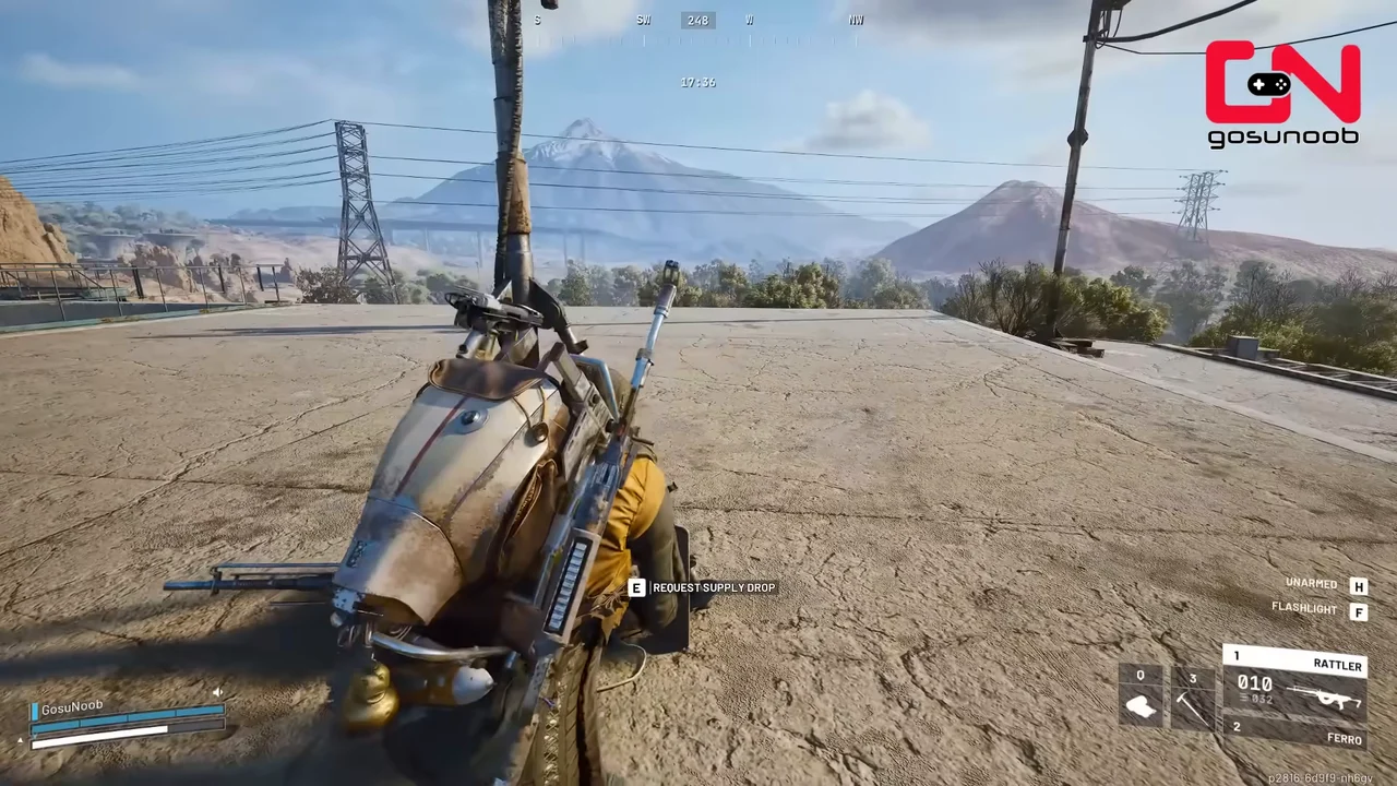 ARC Raiders Dam Battlegrounds Request Supply Drop prompt on the Water Treatment Control roof Call Station electrical box.