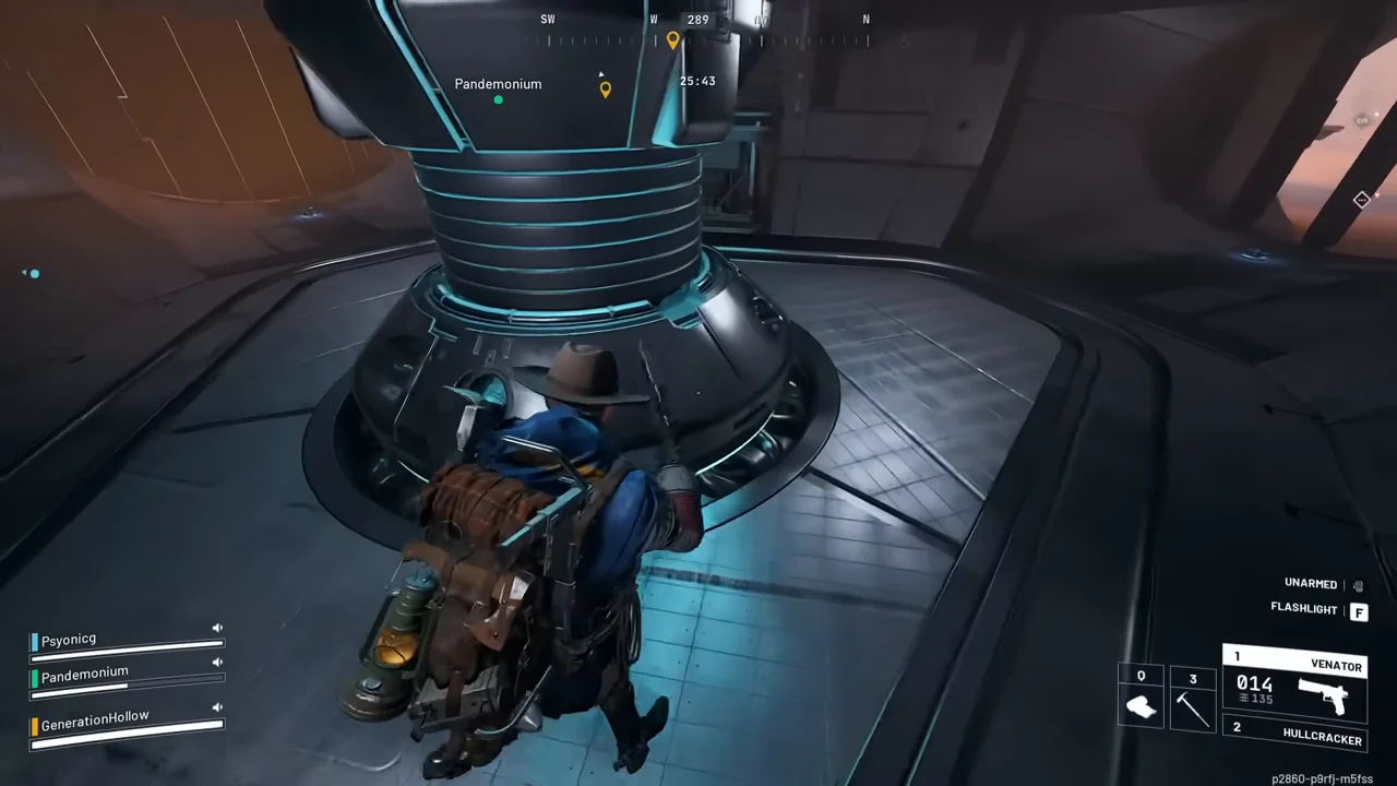 ARC Raiders Harvester interior central mechanism during a recorded event guide