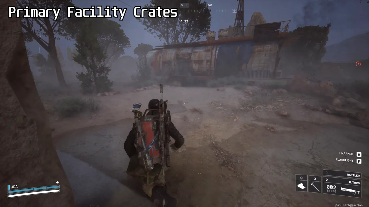 ARC Raiders Dam Battlegrounds Primary Facility / Loading Bay approach Field Depot approach