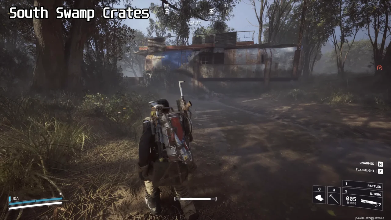 ARC Raiders Dam Battlegrounds South Swamp Field Depot approach