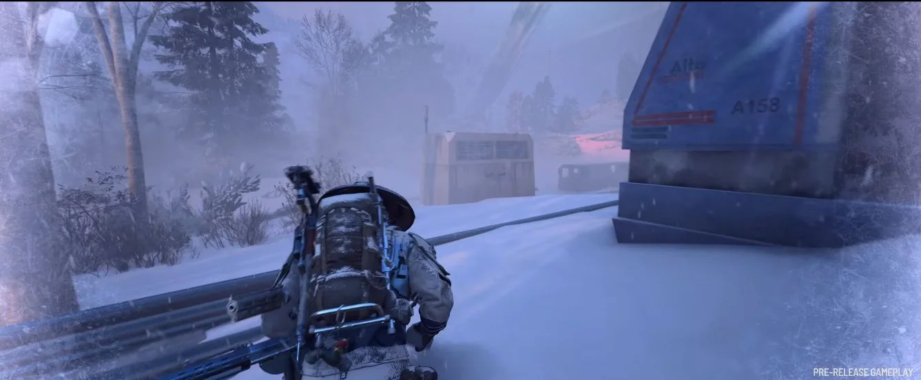 ARC Raiders Pendola Pass Raider exposed to a Flash Freeze near a shelter