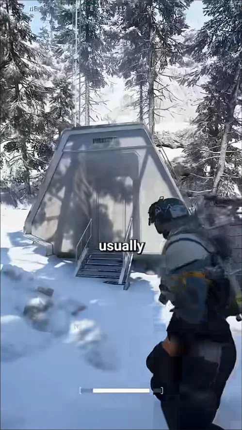 ARC Raiders Pendola Pass closed Storm Hut entrance before a Flash Freeze