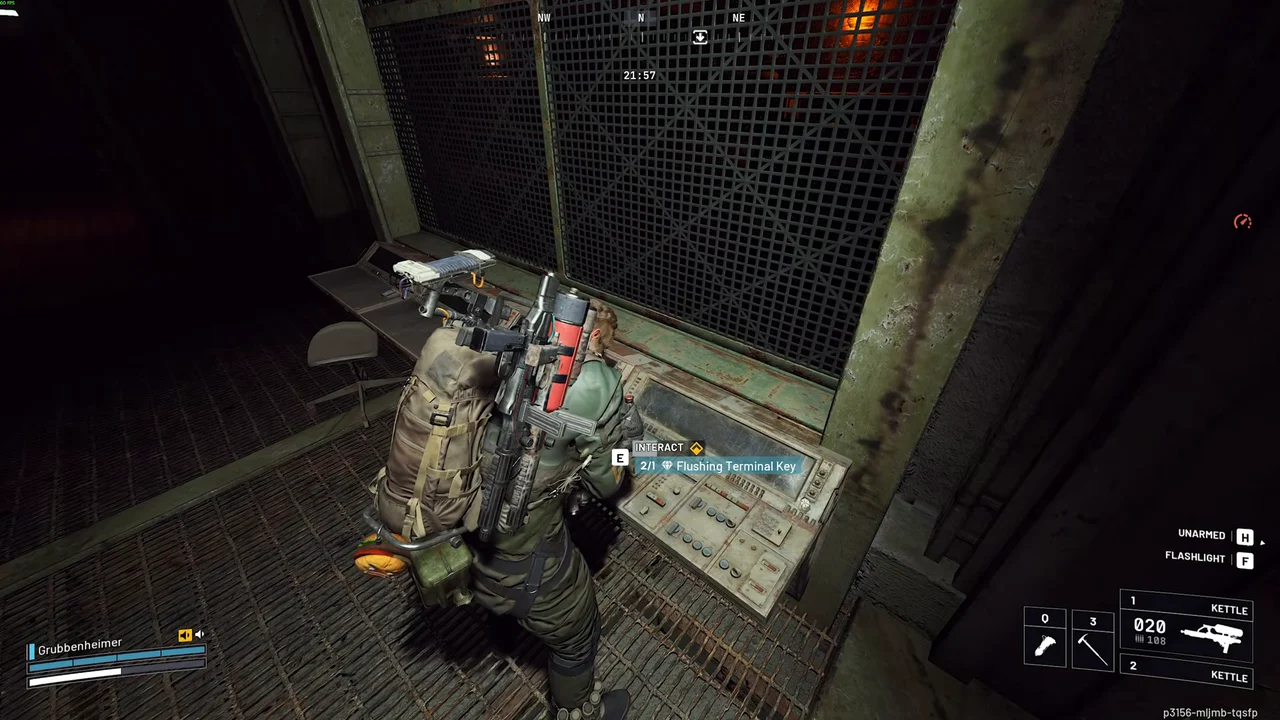ARC Raiders Spaceport tunnel Flushing Terminal quest interaction
