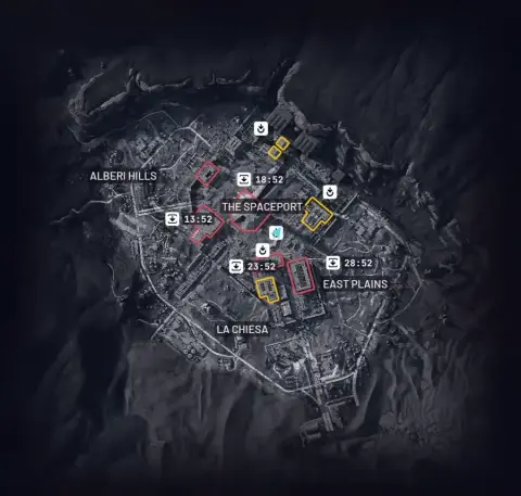 ARC Raiders Spaceport in-game surface overview