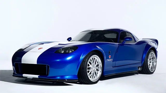 Real-world blue-and-white Bravado Banshee built by Rockstar and West Coast Customs in 2013
