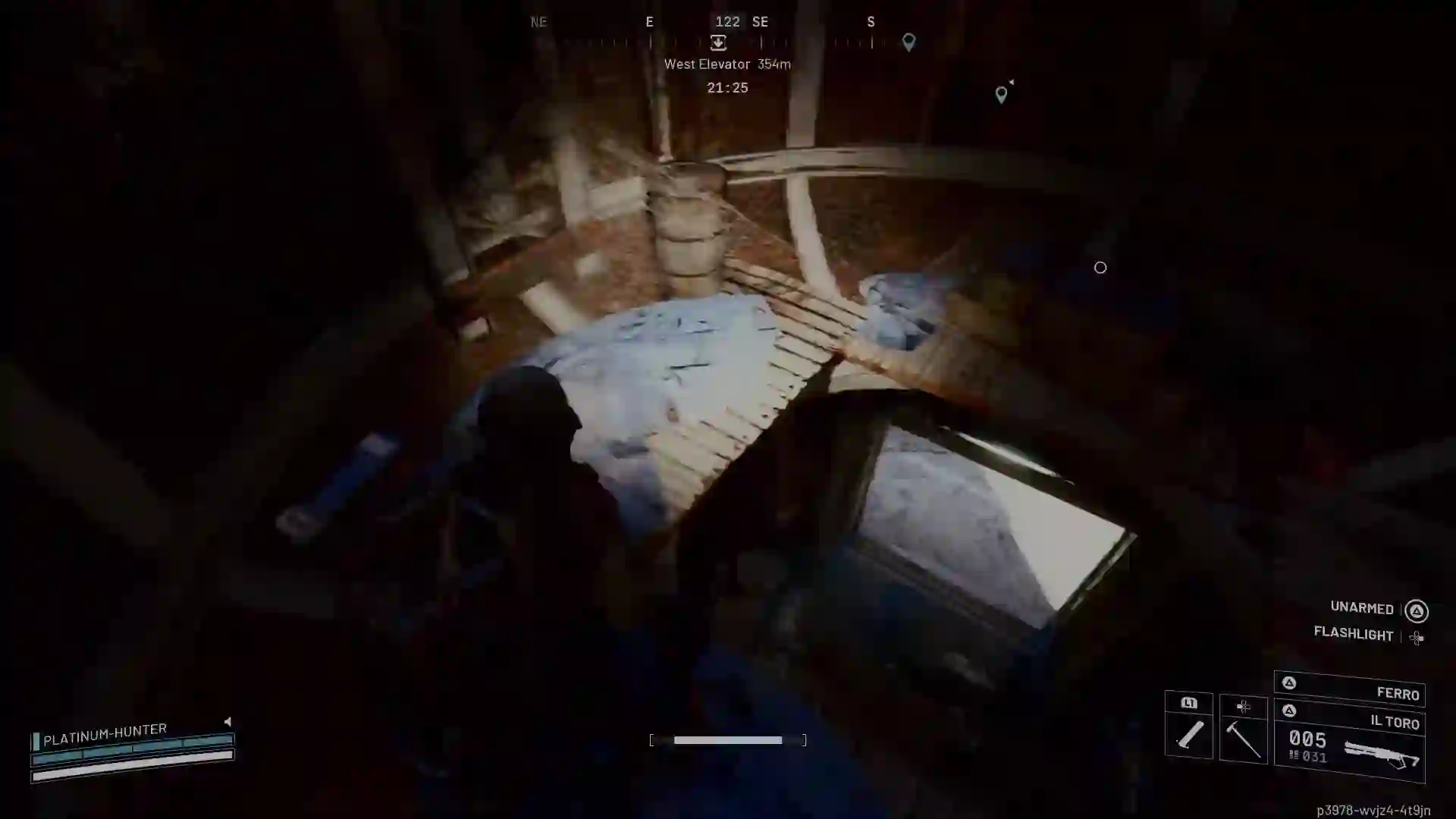ARC Raiders Spaceport Water Tower upper interior platforms and containers