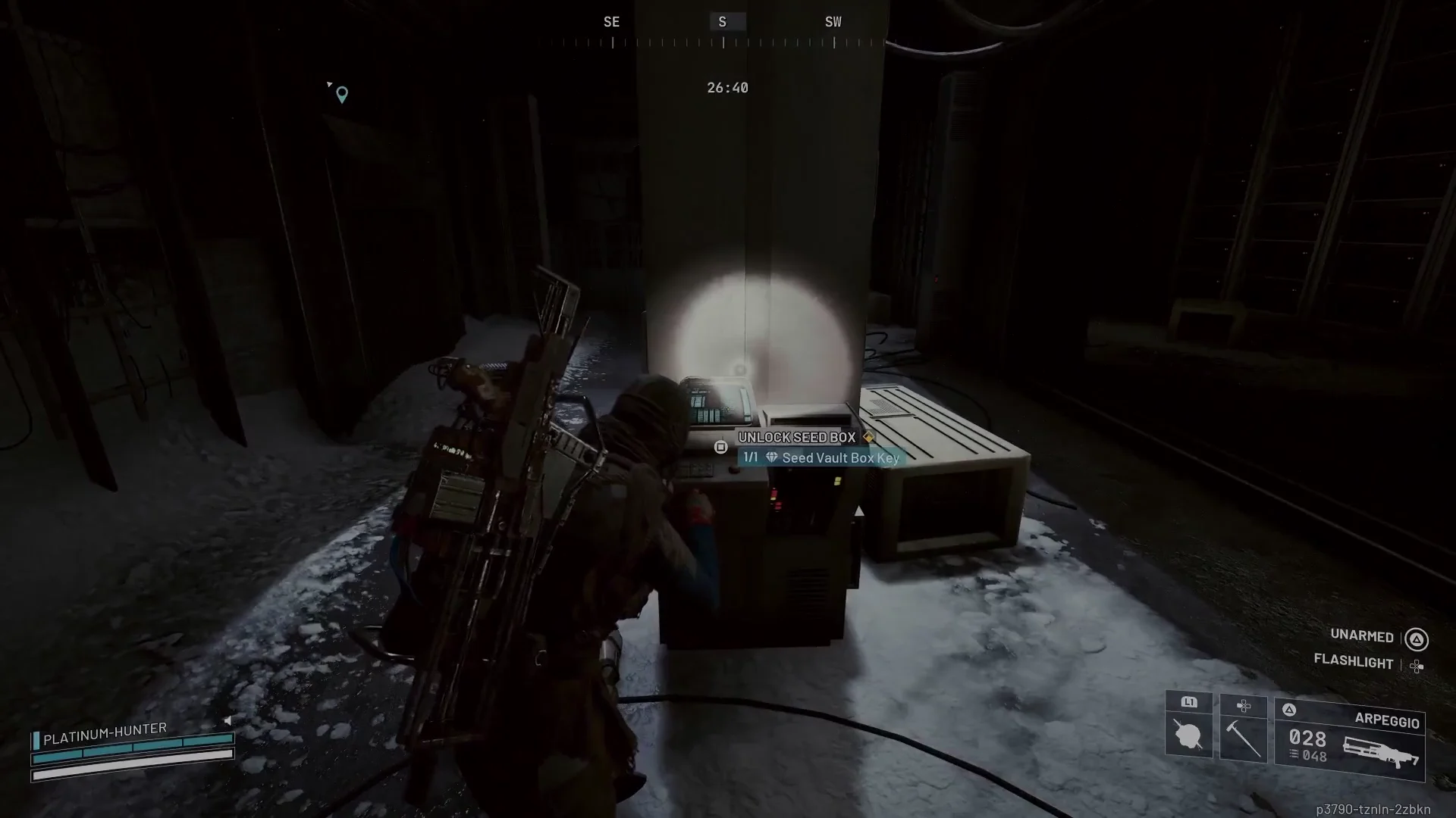 ARC Raiders Stella Montis Seed Vault UNLOCK SEED BOX prompt requiring one Seed Vault Box Key