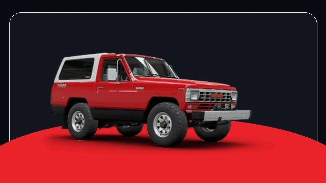 1985 Nissan Safari Turbo Forza Horizon 6 Treasure Car image