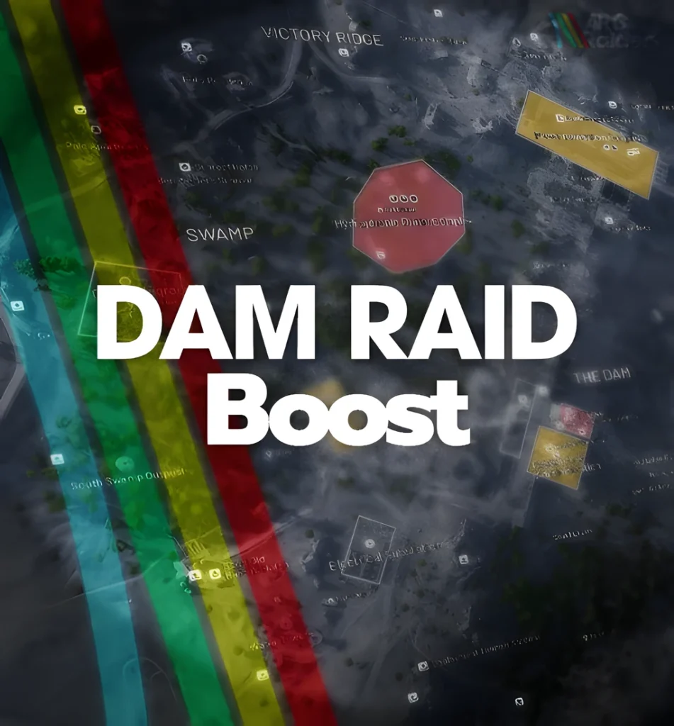 arc raiders dam raid boost