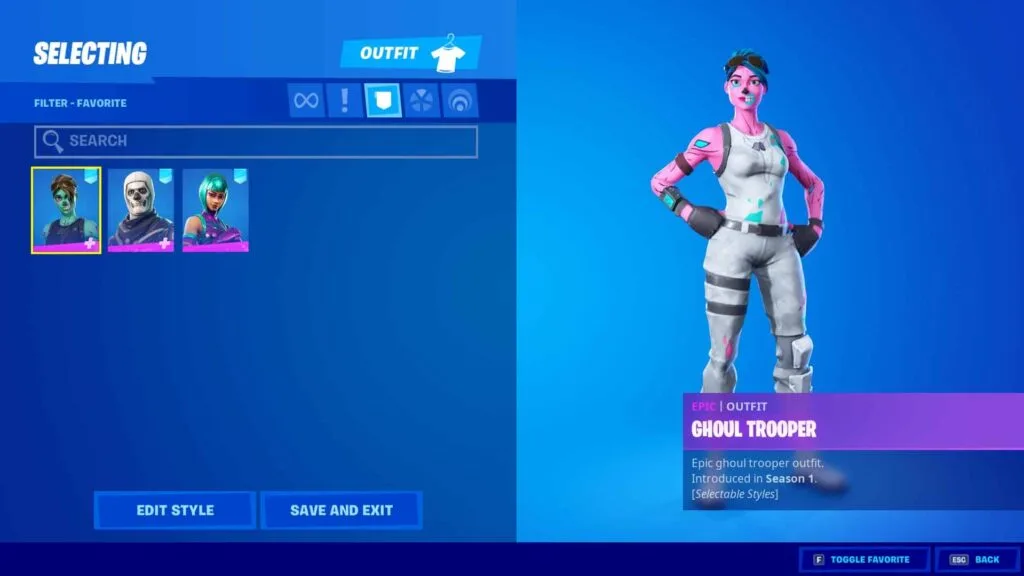 OG GHOUL TROOPER, OG SKULL TROOPER, WONDER 75+ SKINS