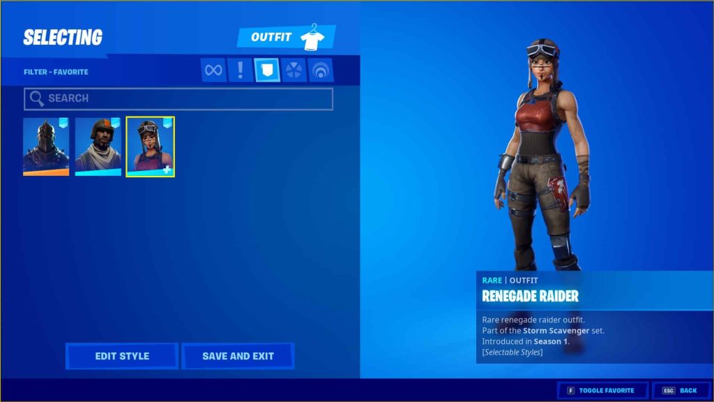RENEGADE RAIDER, AERIAL, BLACK KNIGHT, RAIDERS REVENGE, MAKO, MINTY  114+ SKINS