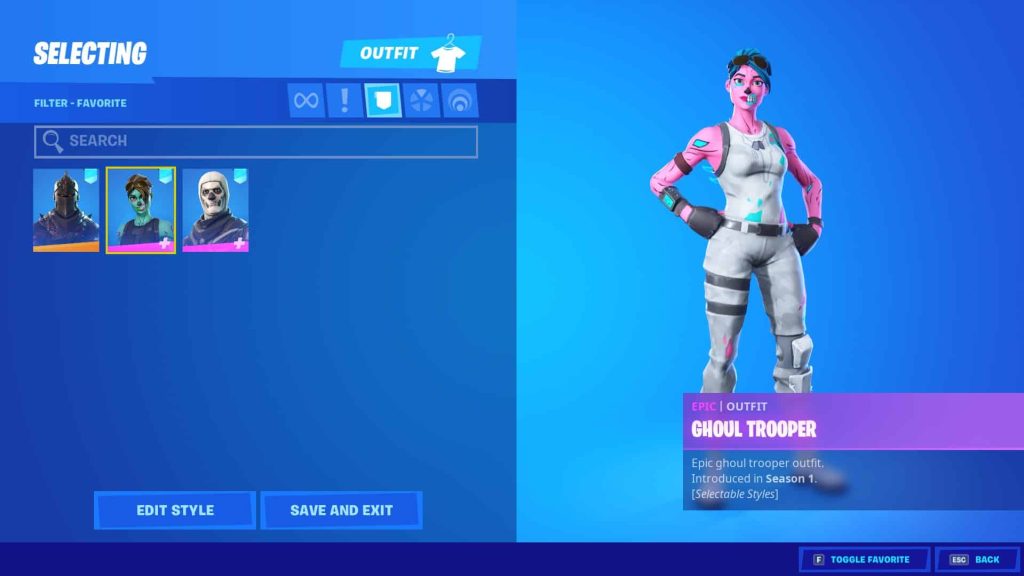 OG GHOUL TROOPER, OG SKULL, BLACK KNIGHT, MAKO 265+ SKINS