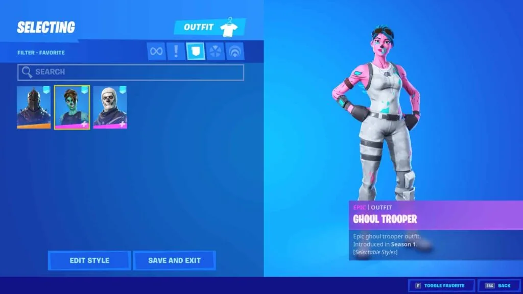 OG GHOUL TROOPER, OG SKULL, BLACK KNIGHT, MAKO 265+ SKINS