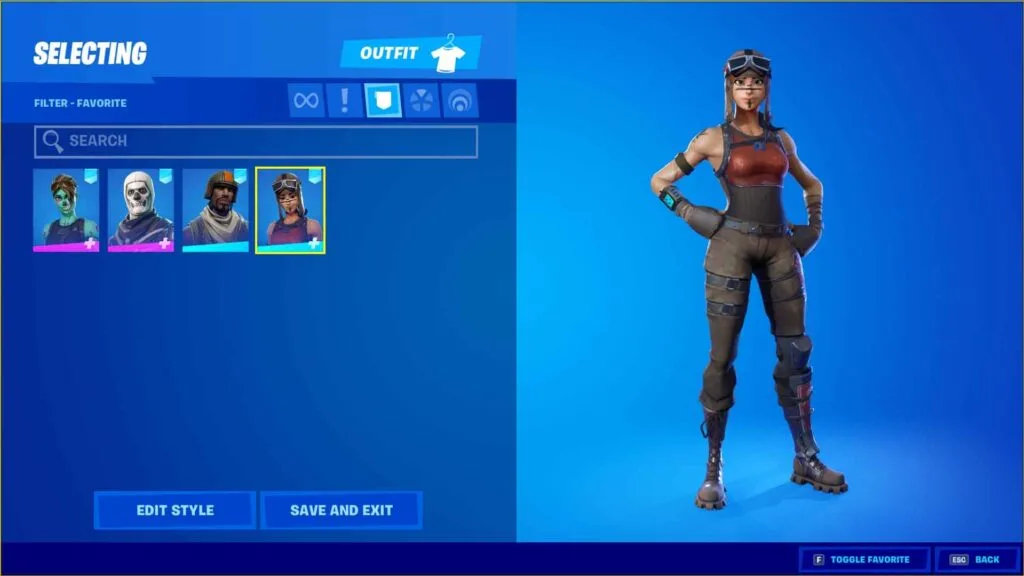 RENEGADE RAIDER, OG GHOUL, OG SKULL, BLACK KNIGHT, AERIAL ASSAULT TROOPER, MAKO  126+ SKINS