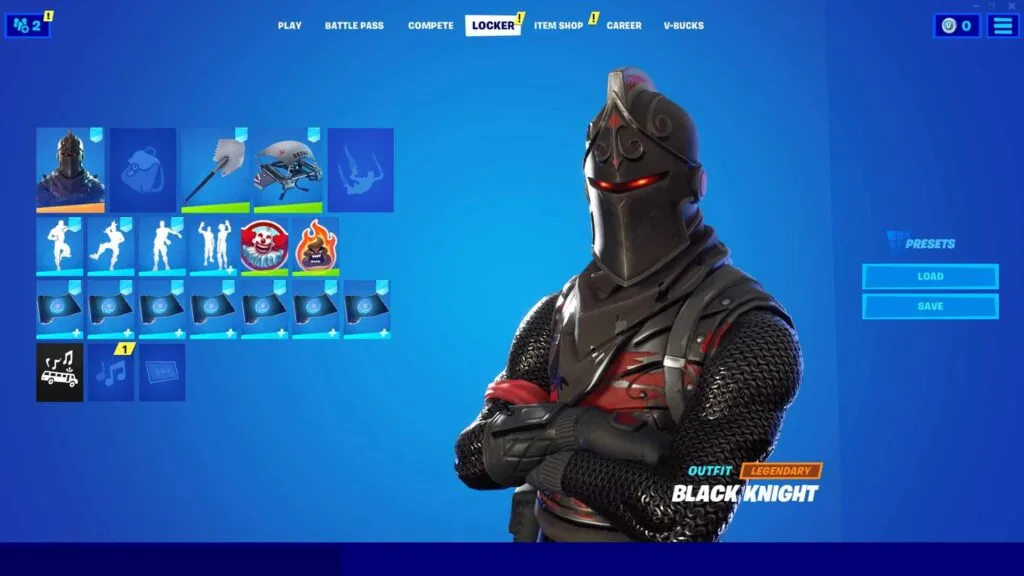 BLACK KNIGHT, IKONIK, GLOW, WONDER, MAKO  60+ SKINS