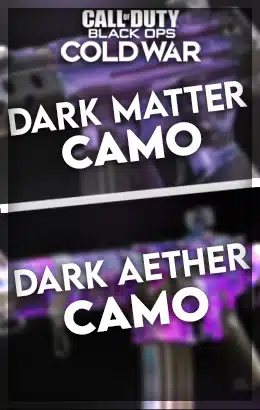 COD: COLD WAR DARK MATTER ULTRA + DARK AETHER BUNDLE + ALL WEAPONS MAX LEVEL