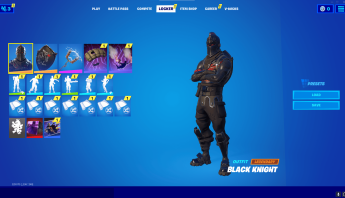 BLACK KNIGHT  62+ SKINS
