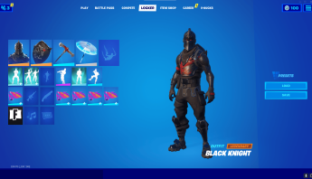 BLACK KNIGHT  59+ SKINS
