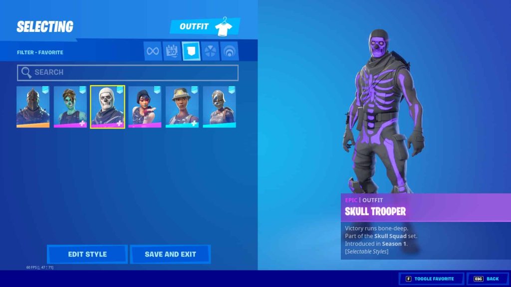 OG SKULL TROOPER, BLACK KNIGHT, SPARKLE SPECIALIST, RECON, MAKO  120+ SKINS
