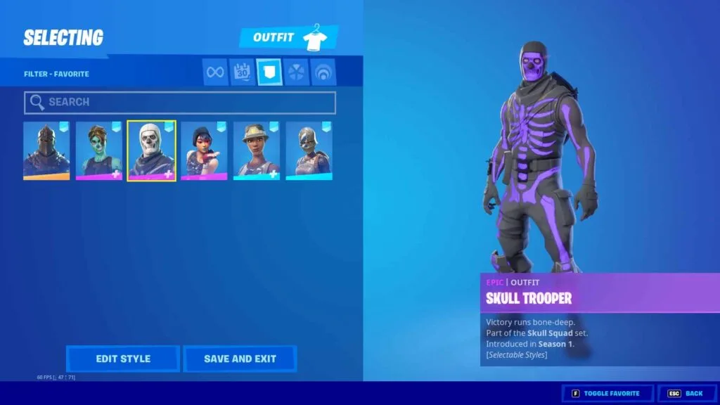 OG SKULL TROOPER, BLACK KNIGHT, SPARKLE SPECIALIST, RECON, MAKO  120+ SKINS