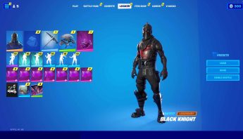 BLACK KNIGHT, DARK VERTEX, MAKO 126+ SKINS