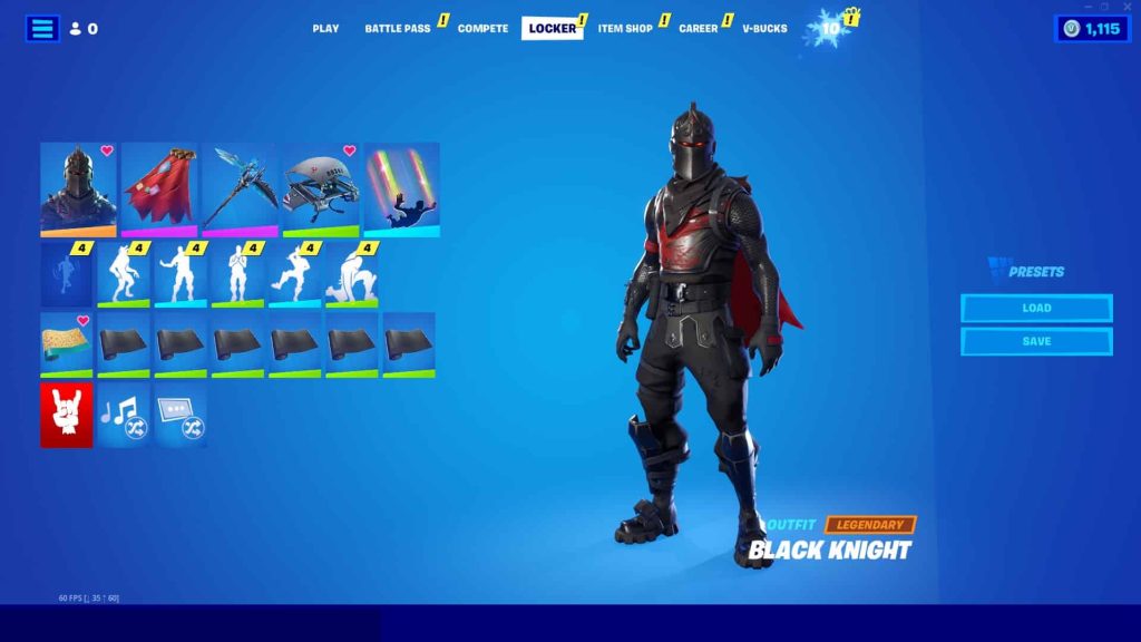 BLACK KNIGHT, MAKO  36+ SKINS