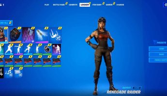 RENEGADE RAIDER, OG SKULL, BLACK KNIGHT, WILDCAT, IKONIK, GLOW, PSYCHO, ROYALE BOMBER, MAKO