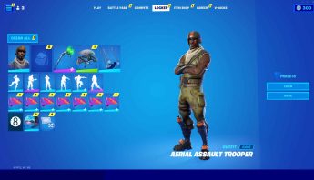 AERIAL ASSAULT, OG SKULL, BLACK KNIGHT, GLOW, IRIS, MINTY, MAKO  230+ SKINS