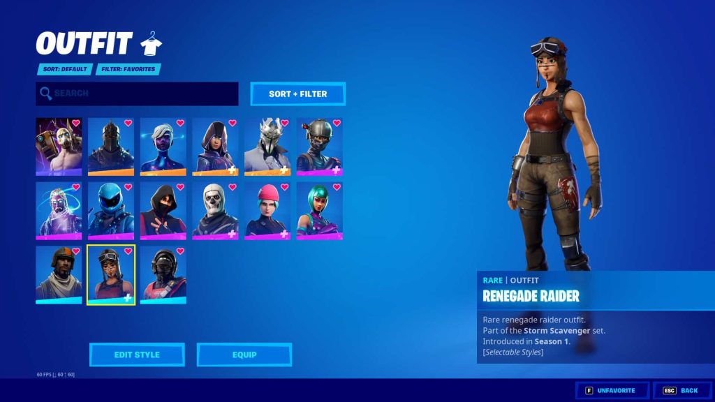 RENEGADE, AERIAL, OG SKULL, BLACK KNIGHT, WILDCAT, GLOW, GALAXY, ROGUE, PSYCHO, HONOR, IKONIK, WONDER, REFLEX, RAIDERS, MAKO  500+ SKINS