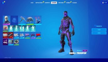 OG SKULL TROOPER, BLACK KNIGHT, IRIS, MAKO  150+ SKINS