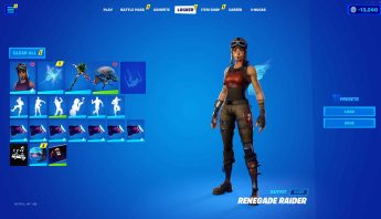 RENEGADE RAIDER, BLACK KNIGHT, HONOR, IKONIK, REFLEX, IRIS, MAKO, 128+ SKINS