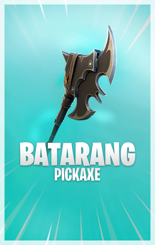 Batarang Axe Pickaxe Zeropoint (E-mail Code Delivery)