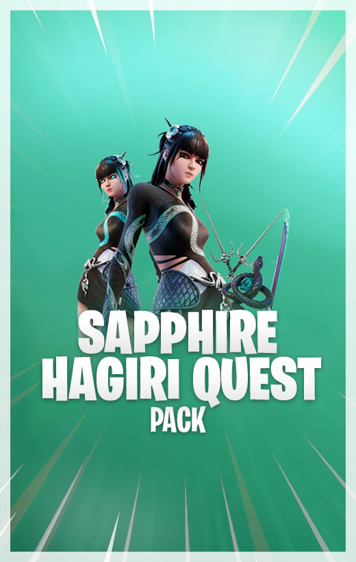 Sapphire Hagiri Quest Pack (Applied to your account)