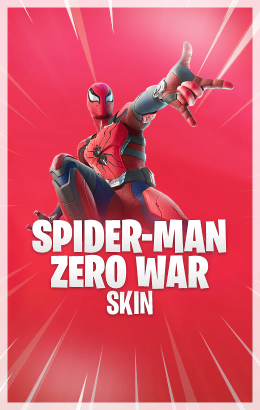 Zero War Spider-Man Outfit (E-mail Code Delivery)