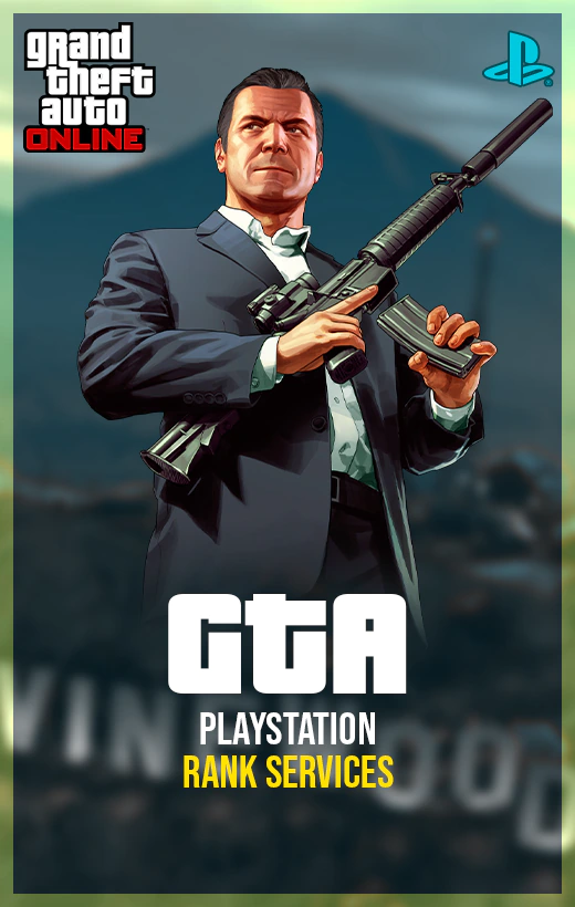 GTA Online PlayStation Rank Service