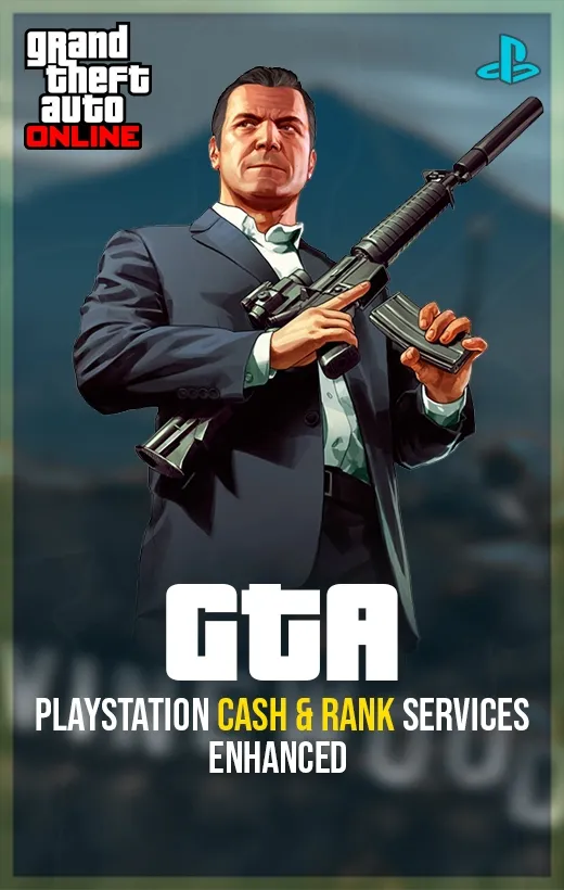 GTA 5 ONLINE: PS5 Cash & Rank Services