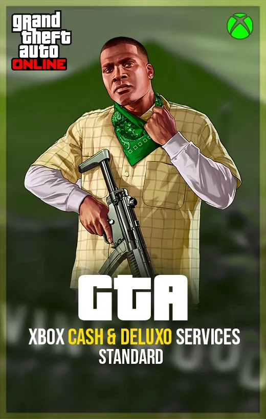GTA 5 ONLINE: XBOX Standard Cash & Deluxo Services
