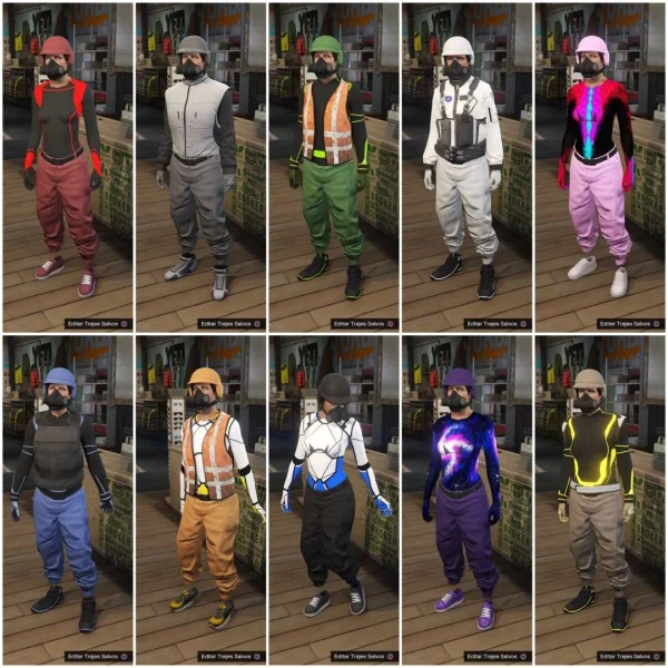 Female Modded Outfits
