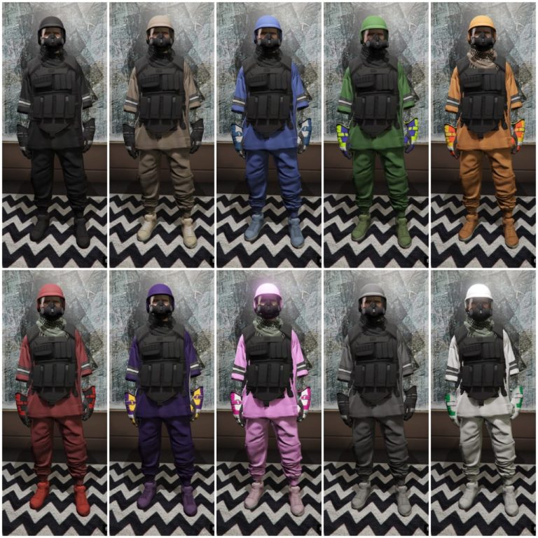 GTA 5 PS4 Modded Outfits Standard Edition | DamnModz