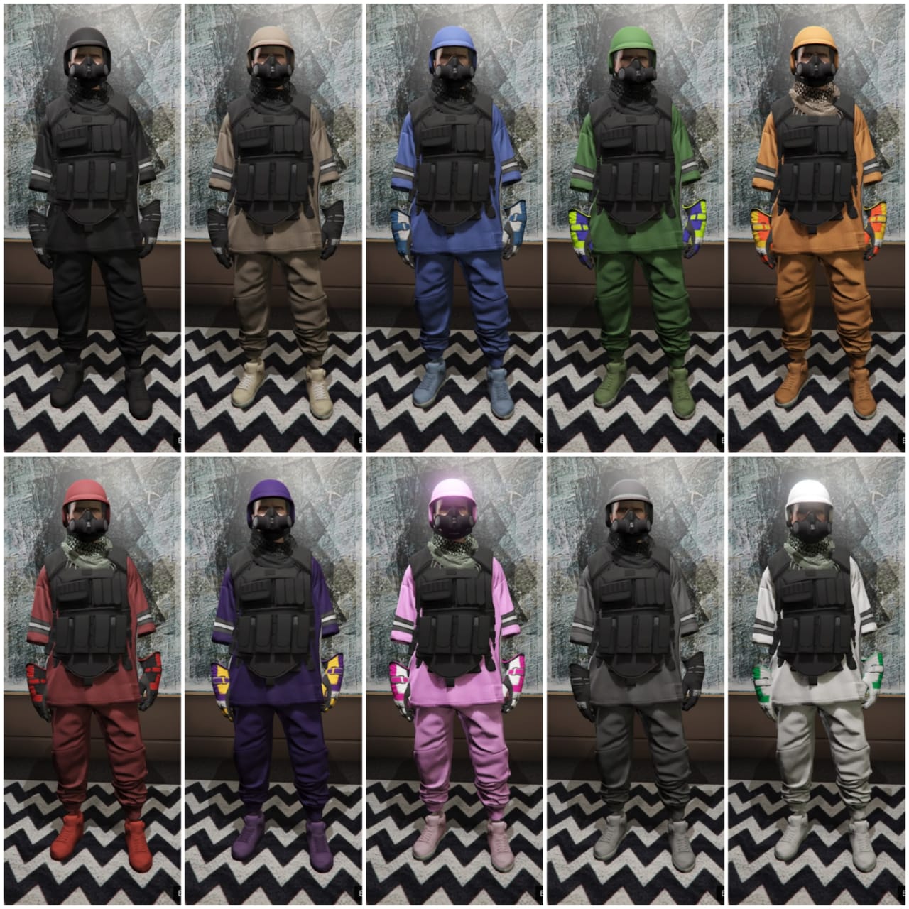 GTA 5 XBOX Modded Outfits | DamnModz