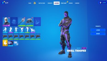 OG SKULL TROOPER, BLACK KNIGHT, 128+ SKINS