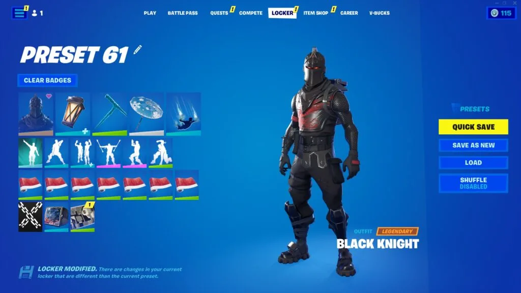 BLACK KNIGHT, 120+ SKINS