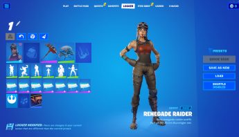 RENEGADE RAIDER, OG GHOUL, OG SKULL, BLACK KNIGHT, IRIS, RAIDERS REVENGE, MAKO, 245+SKINS