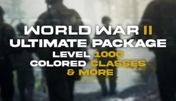 Call of Duty World War 2 Ultimate Package (Level 1000, Unlock all & More!)