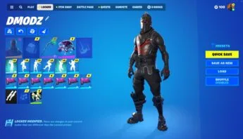 BLACK KNIGHT, GALAXY, IKONIK, MINTY, 280+ SKINS