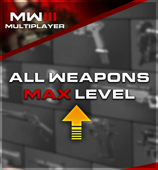 Call of Duty Modern Warfare 3 (MW3): Weapon Max Level Service